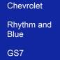 Preview: Chevrolet, Rhythm and Blue, GS7.